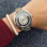 Top Brand CONTENA Watch Women Watches Rose Gold Bracelet Watch Luxury Rhinestone Ladies Watch saat relogio feminino montre femme