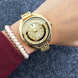 Top Brand CONTENA Watch Women Watches Rose Gold Bracelet Watch Luxury Rhinestone Ladies Watch saat relogio feminino montre femme