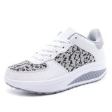2017 Women casual shoes Slimming platform shoes women fashion women flats Fitness Lady Shoes Factory drop shipping ST207